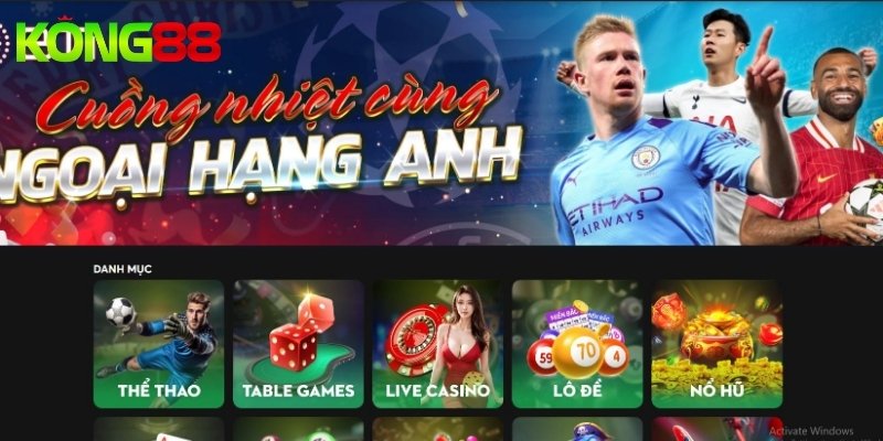 Giới thiệu KONG88BET.COM đại diện chính thức của nhà cái KONG88 